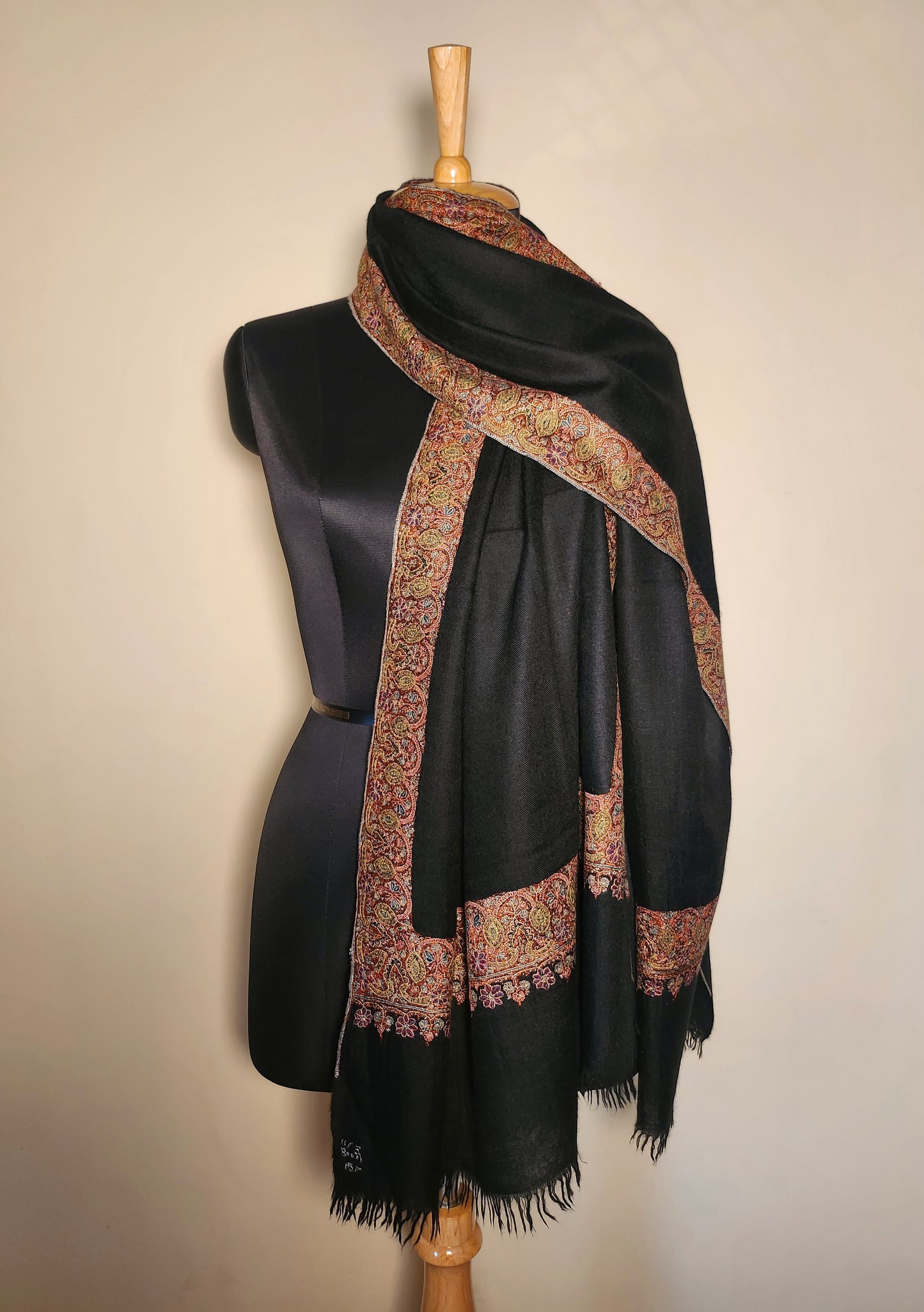 Arzoo Pashmina Border Dabdaar