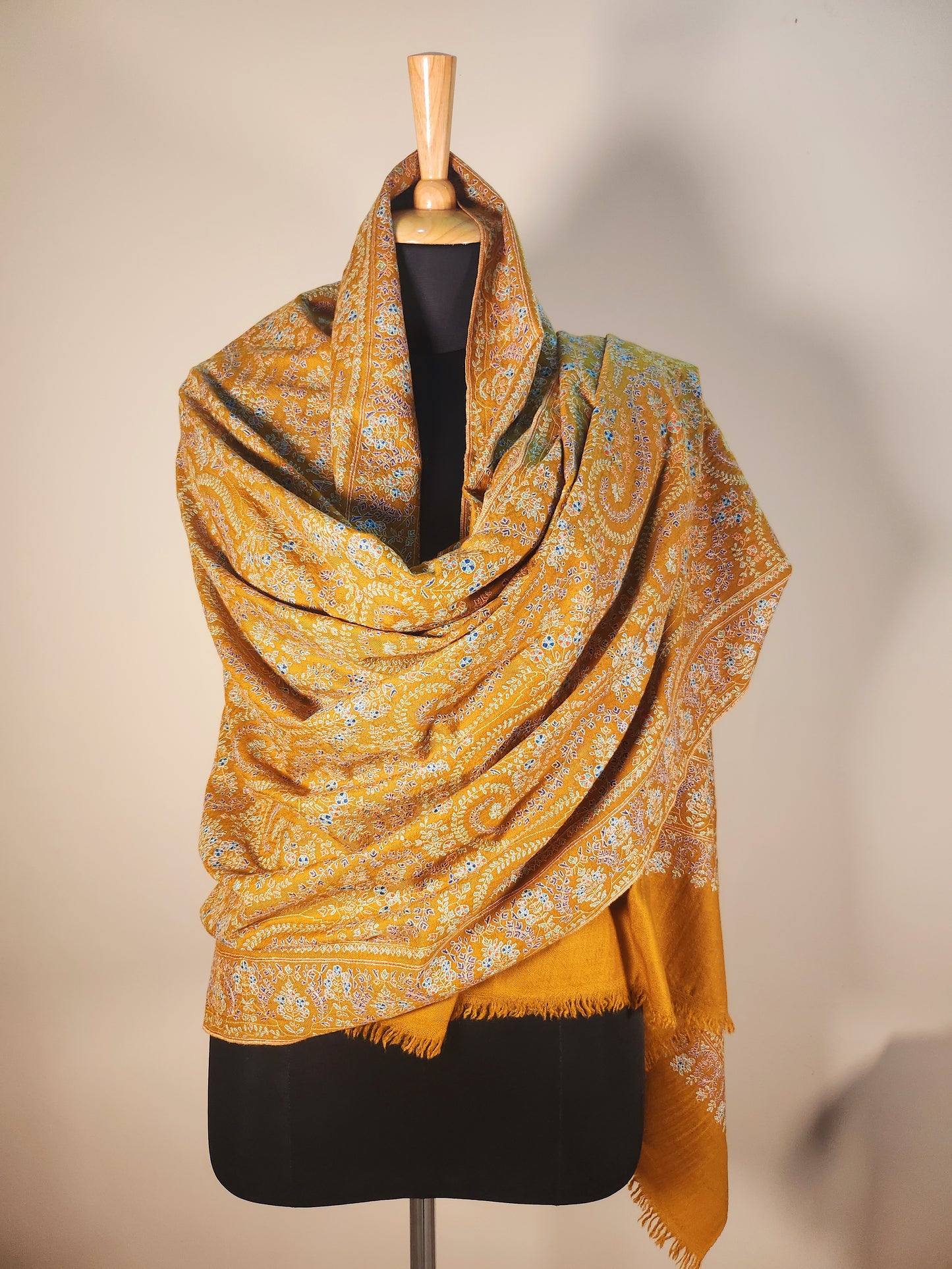 Arzoo Mustard Jamawar