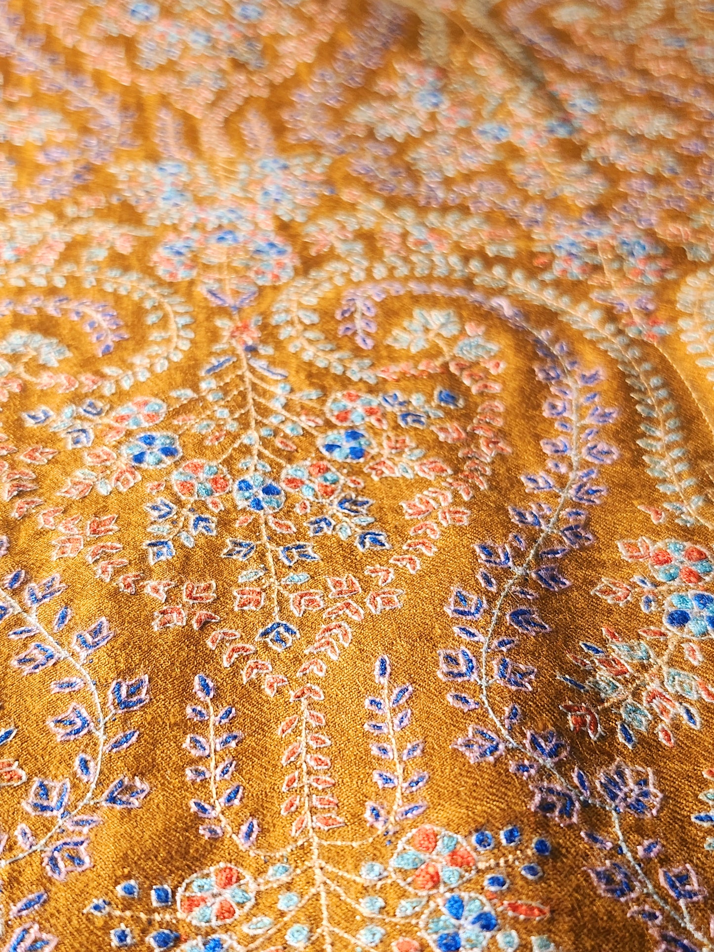 Arzoo Mustard Jamawar