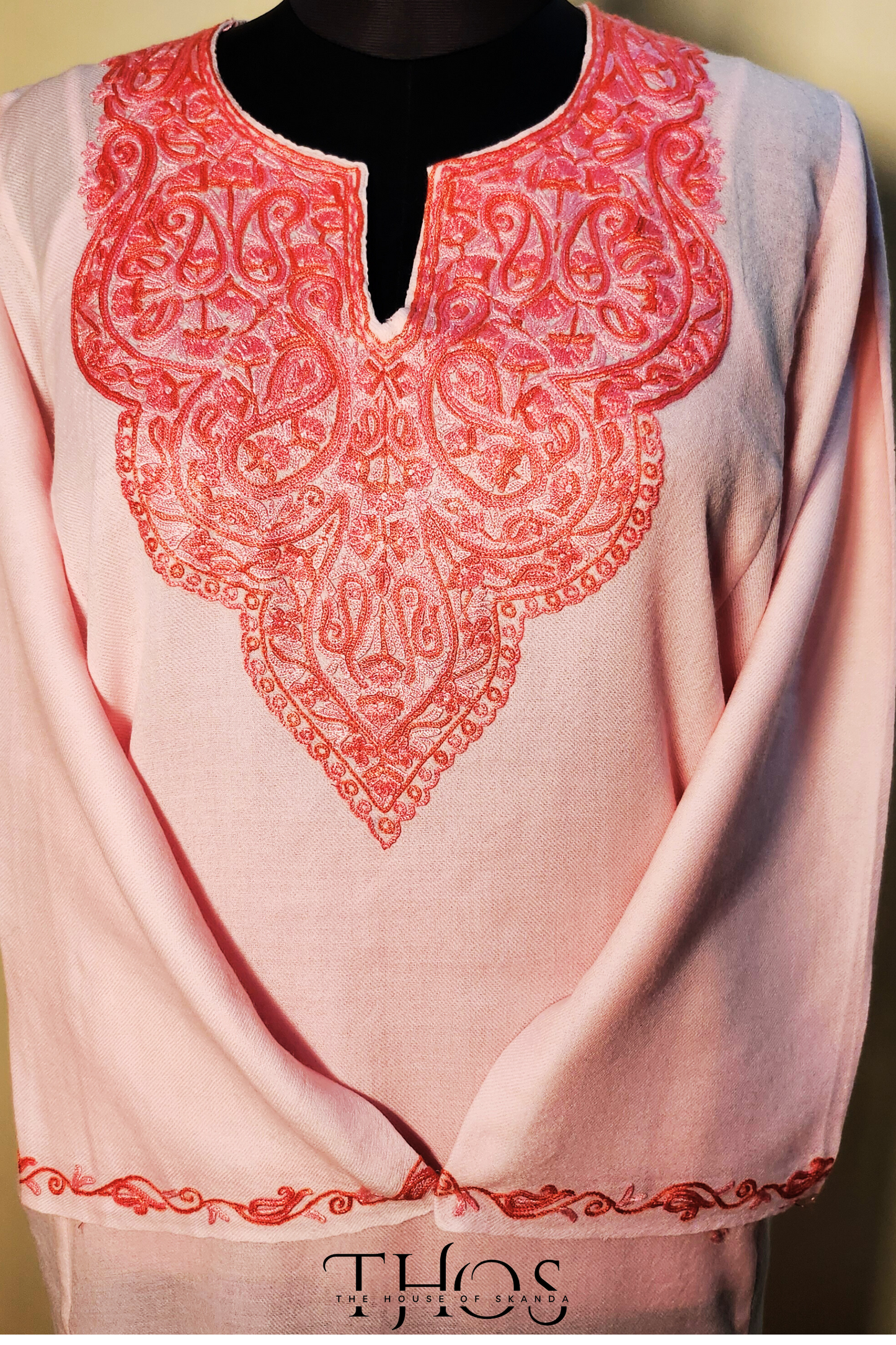 Bano Light Pink Aari Phiran