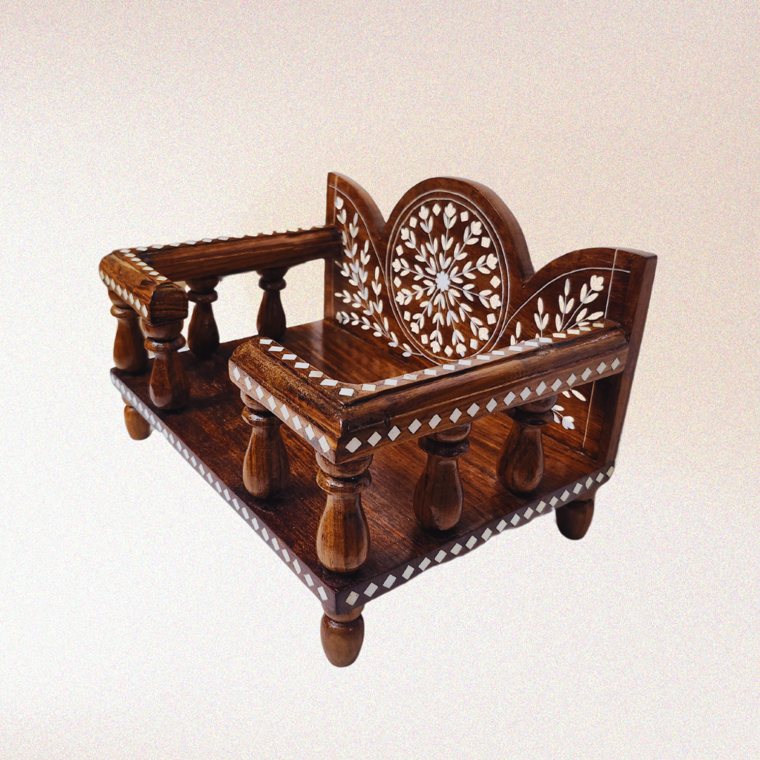 Wood Singhasan / Aasan for Dieties