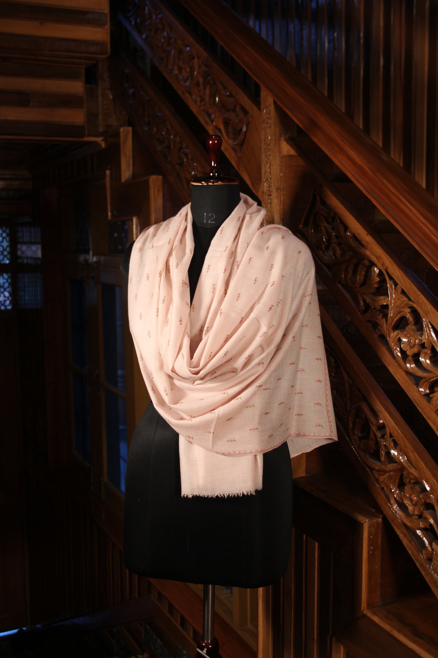 Arzoo Pastel Pink Booti