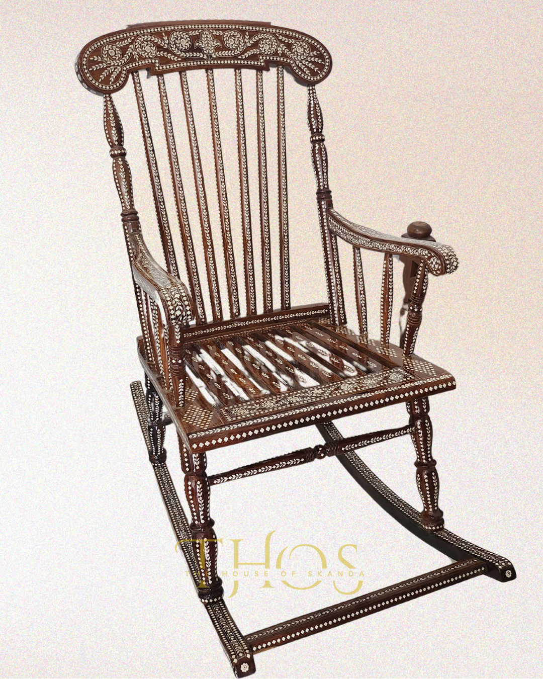 Inlay Rocking Chair (Super Fine Work)
