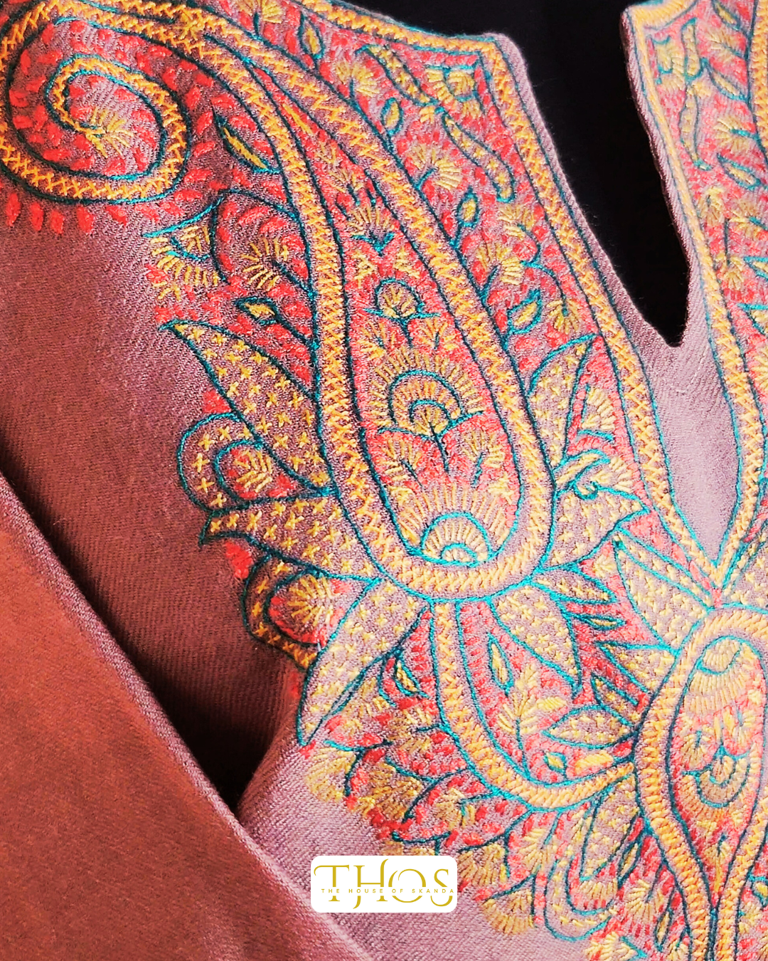 Bano Light Pink Aari Pheran