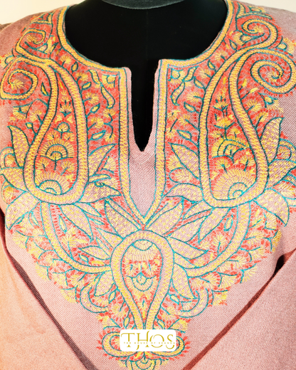 Bano Light Pink Aari Pheran