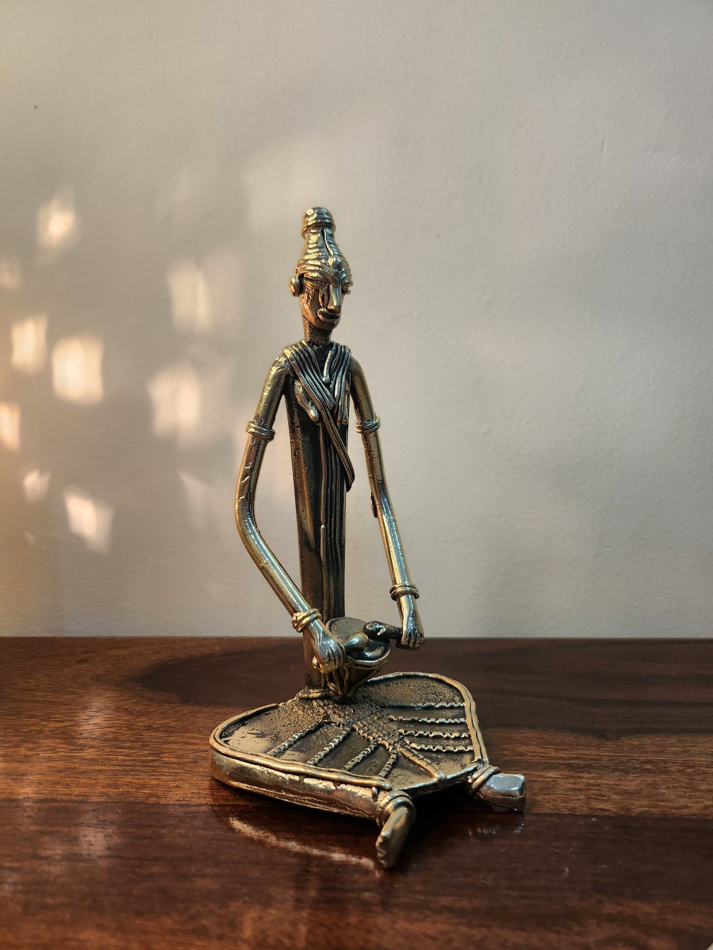 Sitting Musicians Dokra Brass Art