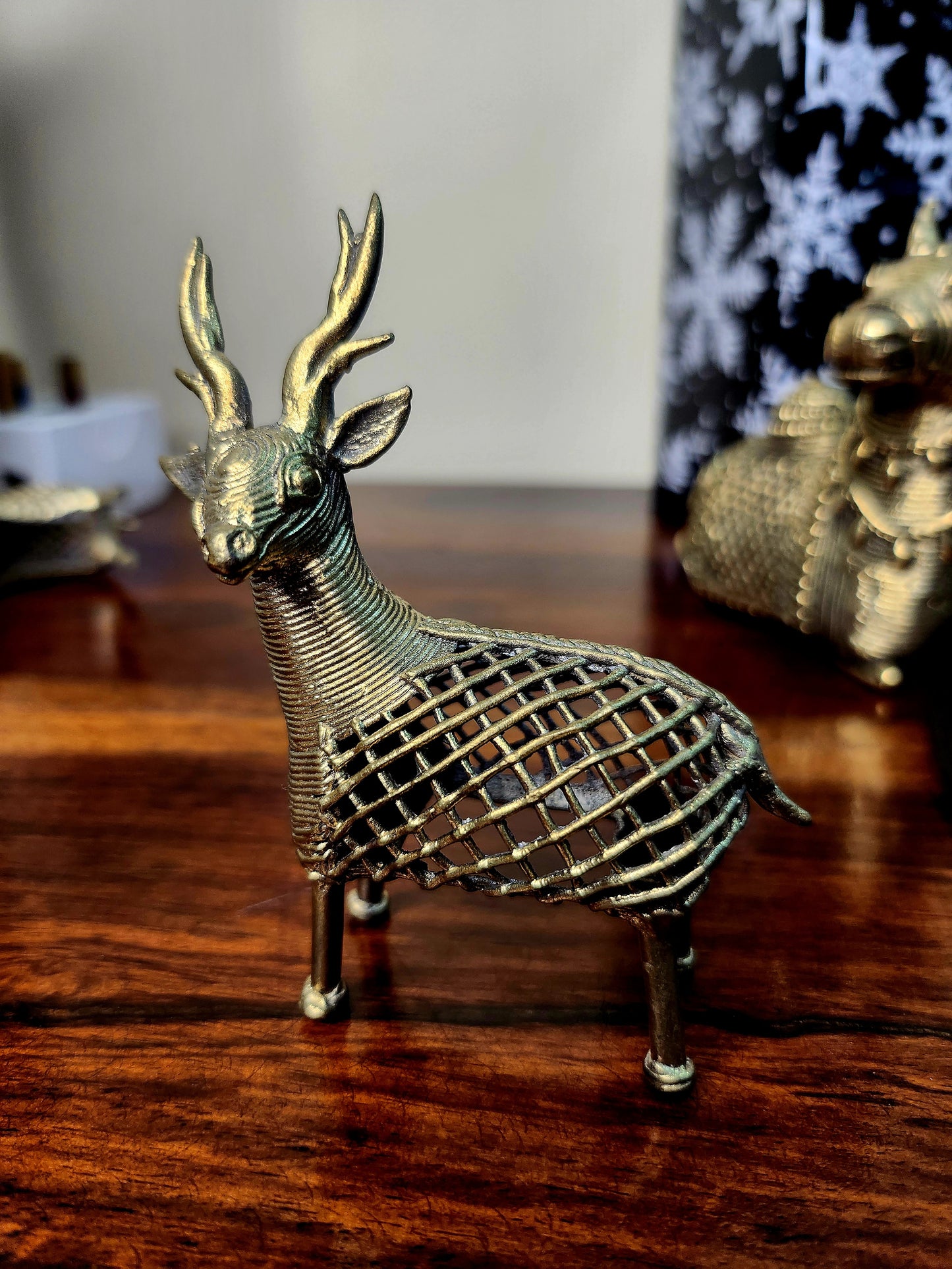 Net Deer's Dokra Brass Art