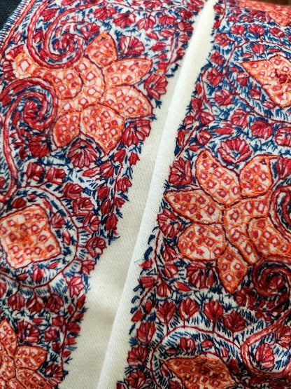 Arzoo Paledaar Semi Pashmina