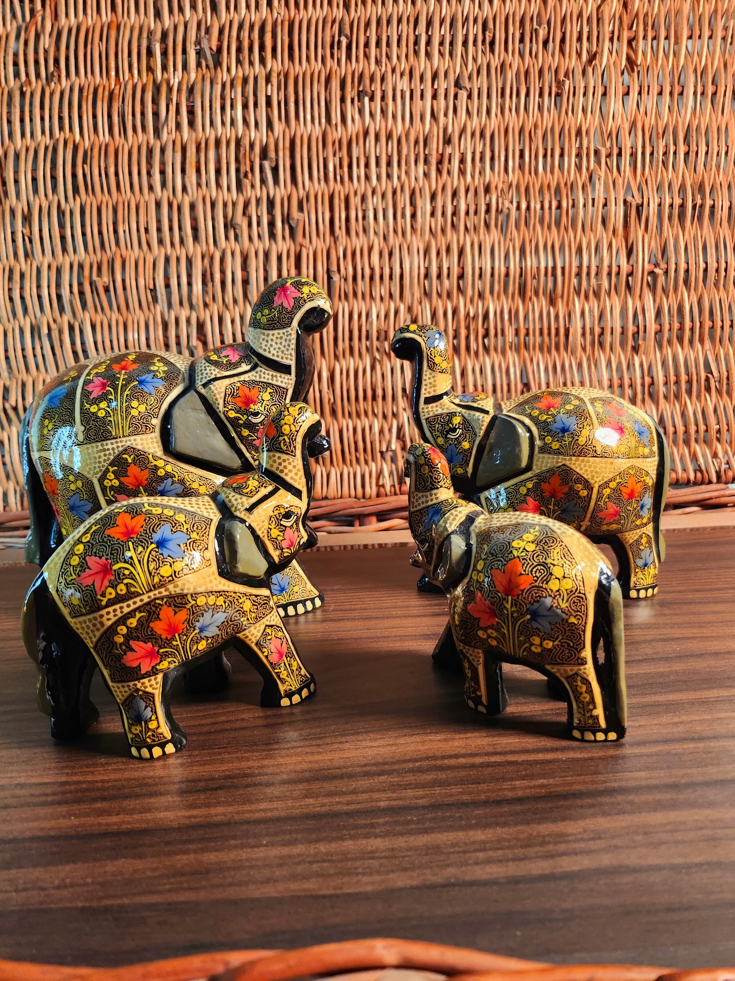 Elephant Family of Four