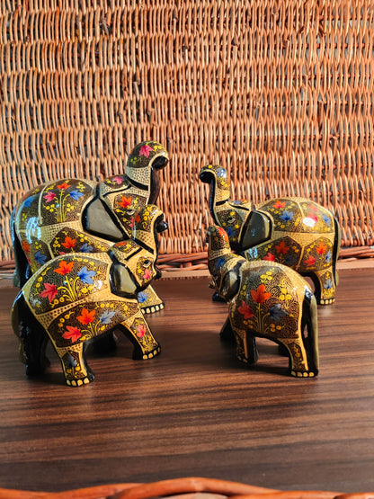 Elephant Family of Four