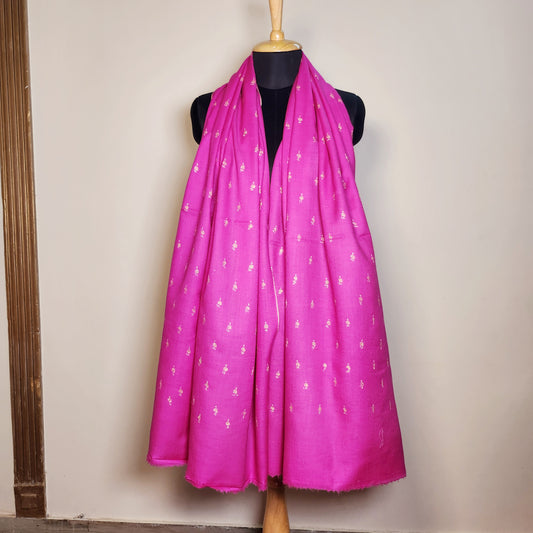 Aayat Bright Pink With Sozni Stole