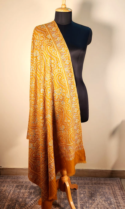 Arzoo Mustard Jamawar