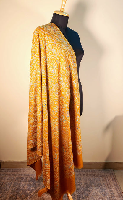 Arzoo Mustard Jamawar