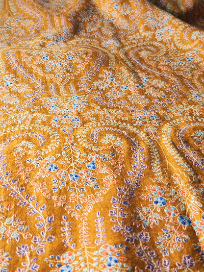 Arzoo Mustard Jamawar