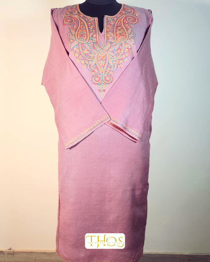 Bano Light Pink Aari Pheran